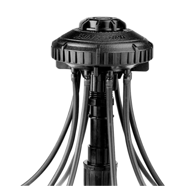 Click here to see Rainbird XBD80 Rain Bird Xeri-Bird 8 Multi-Outlet Emission Device with Filter and 7 Removable Port Plugs - XBD80 (X60000)