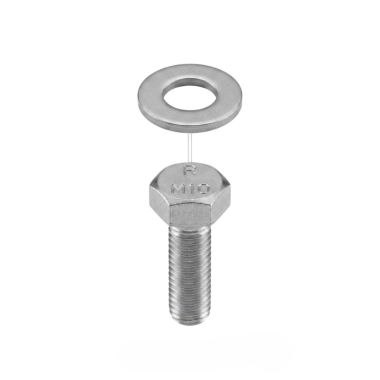 Click here to see Ridgid 40183 RIDGID Hex Cap Screw with Washer M10 x 12 for KJ-3100 Motor/Pump Assembly, 2-Piece - 40183