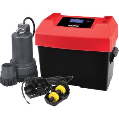 Click here to see Ridgid 47323 RIDGID 47323 12V Backup Pump