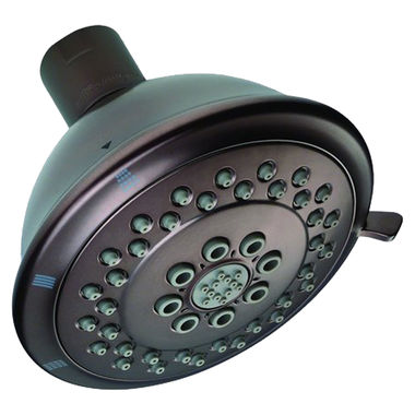 Click here to see Danze D460047RB Danze Boost 4in Three-Function Shower Head with Air Injection and Dual Valve Technology, Easy Glide, 2.0 GPM, WaterSense, Oil Rubbed Bronze - D460047RB