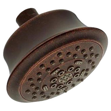 Click here to see Danze D460029BR Danze Surge 4-1/2in Five-Function Shower Head with Air Injection and Dual Valve Technology, Easy Glide, 2.0 GPM, Tumbled Bronze - D460029BR