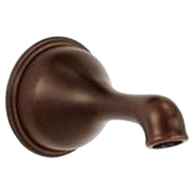 Click here to see Danze DA666573BR Gerber  Opulence 6in Tumbled Bronze Non-Diverter Tub Spout, 1/2in-14NPT Connection, Single-Hole Installation - DA666573BR