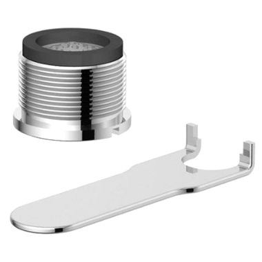 Click here to see Danze DA613077N Danze DA613077N Polished Chrome Part Aerator Kits, 0.5GPM, Spray,TT,Male