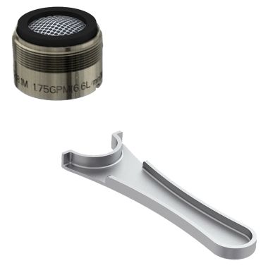 Click here to see Danze DA613074NBN Danze DA613074NBN Brushed Nickel Part Aerator Kits, 1.0Gpm, Spray,Jr,Male