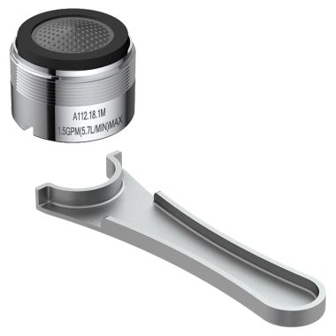 Click here to see Danze DA613073NBNV Danze DA613073NBNV Brushed Nickel 1.5 GPM Laminar Jr. Aerator Kit