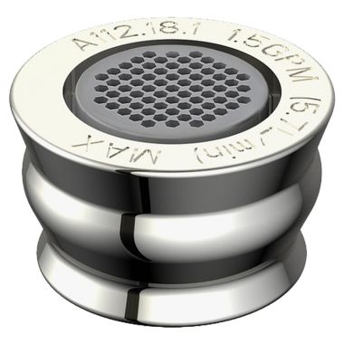 Click here to see Danze DA500973NPNV Danze DA500973NPNV Polished Nickel 1.5GPM Laminar Aerator Kit