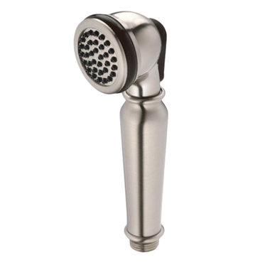 Click here to see Gerber D492100BN Danze Traditional Roman Tub Hand Shower with Soft Touch Control for Antioch, Draper, and Opulence Collections, 2.5 GPM, Brushed Nickel - D492100BN