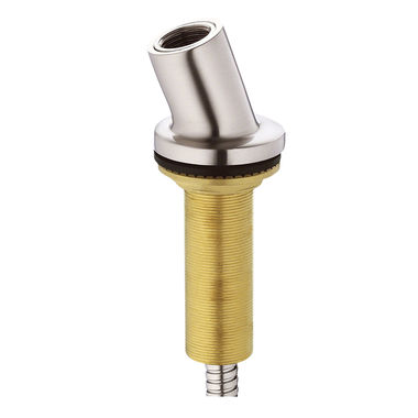 Click here to see Gerber D491100BN Danze D491100BN Round Hand Shower Rough-In Valve for Roman Tubs, Brushed Nickel