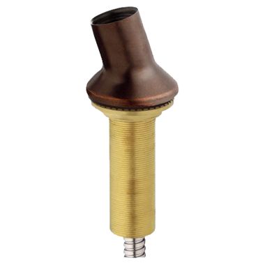 Click here to see Gerber D491100BR Danze D491100BR Round Hand Shower Rough-In Valve for Roman Tubs, Tumble Bronze