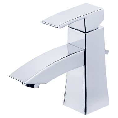 Click here to see Danze D225536 Danze Logan Square Single-Hole Bathroom Faucet with 50/50 Pop-Up Drain, Single-Handle, 1.5 GPM, Lever Handle, ADA, WaterSense, Chrome - D225536