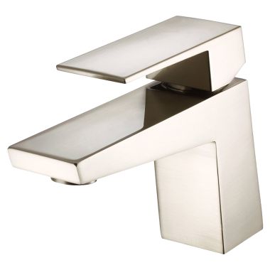 Click here to see Danze D225562BN Danze Mid-Town Single-Hole Bathroom Faucet with Metal Touch-Down Drain, Single-Handle, 1.5 GPM, Lever Handle, ADA, WaterSense, Brushed Nickel - D225562BN