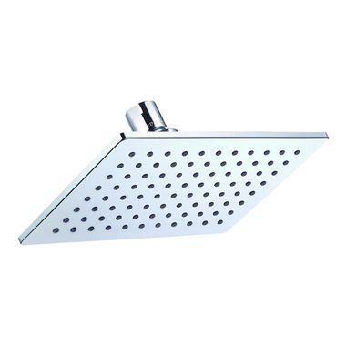 Click here to see Gerber D460059 Danze Mono Chic 5in x 8in Single-Function Rectangular Raincan Shower Head, Air Injection Technology, 2.0 GPM, Chrome - D460059