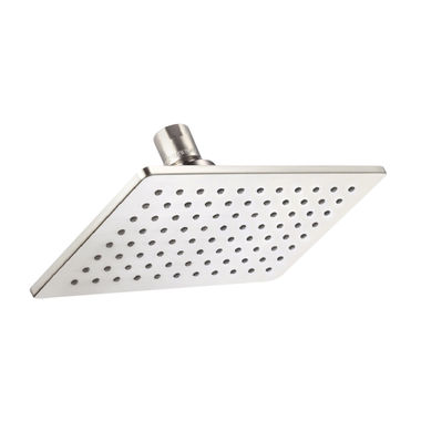 Click here to see Gerber D460059BN Danze Mono Chic 5in x 8in Single-Function Rectangular Raincan Shower Head, Air Injection Technology, 2.0 GPM, Brushed Nickel - D460059BN