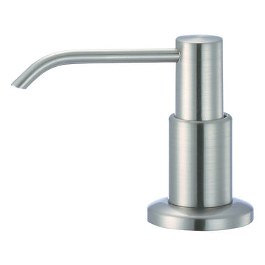 Click here to see Gerber DA502105BN Danze Premium Deck-Mount Soap/Lotion Dispenser for Kitchen/Bathroom, Round, Brushed Nickel - DA502105BN