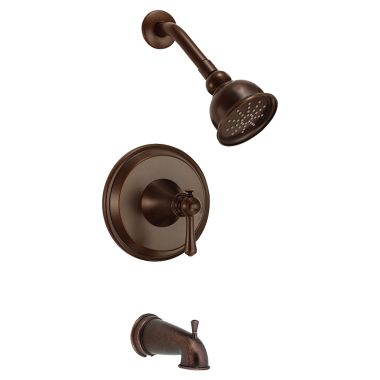 Click here to see Danze D500026BRT Danze D500026BRT Tumbled Bronze Cape Anne Tub/Shower Trim