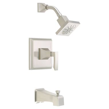 Click here to see Danze D500036BNT Danze D500036BNT Brushed Nickel Logan Square Tub and Shower Faucet Kit