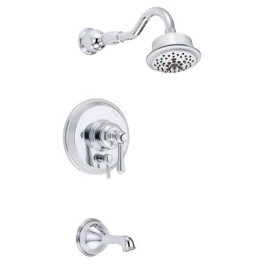 Click here to see Danze D502257T Danze D502257T Chrome Opulence Tub and Shower Trim Kit, 2.5 GPM