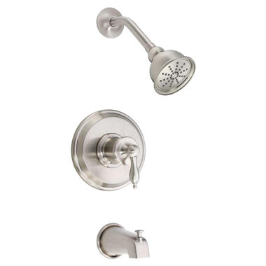 Click here to see Danze D511010BNT Danze D511010BNT Prince Brushed Nickel Tub/Shower Trim