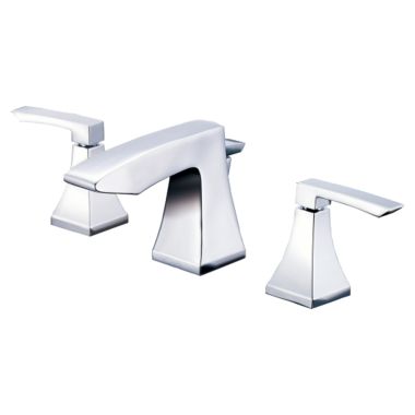 Click here to see Danze D304036 Danze Logan Square Widespread Bathroom Faucet with 50/50 Pop-Up Drain, Two-Handle, 1.5 GPM, Lever Handle, ADA, WaterSense, Chrome - D304036