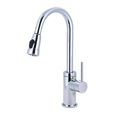 Click here to see Pioneer 2MT251 Pioneer Motegi Single Handle Pull-Down Kitchen Faucet, Chrome - 2MT251