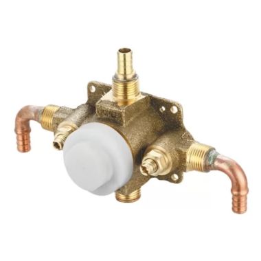 Click here to see Pioneer 4022B-B Pioneer 4022B-B Pressure Balance Tub/Shower Rough-In Valve w/ Stops, 1/2