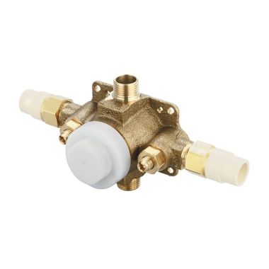 Click here to see Pioneer 4023B-B Pioneer 4023B-B Pressure Balance Tub/Shower Rough-In Valve w/ Stops, 1/2