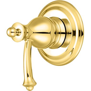 Click here to see Pioneer 6BL101T-PB Pioneer Bellaire Diverter Valve Trim, Lever Handle, Polished Brass - 6BL101T-PB