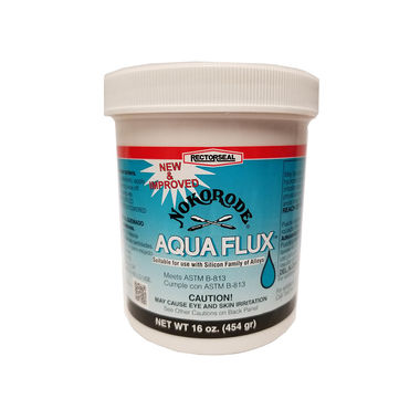 Click here to see Commodity  16 Ounce Aqua Flux Water Soluable Type