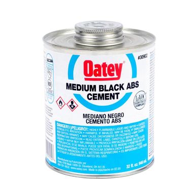 Click here to see Oatey 30915 Oatey 30915 1-Gallon Black ABS Cement