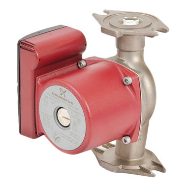 Click here to see Grundfos 59896772 Grundfos UPS 15-35 SFC 1-Phase Circulator Pump w/ Check Valve, 21.6 GPM, 115V, Stainless Steel, Flanged - 59896772