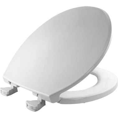 Click here to see Bemis 800EC-000 Bemis 800EC-000 White Closed Front Round Plastic Toilet Seat with Cover