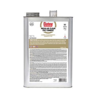 Click here to see Oatey 31016 1 Gallon Clear Pvc Cement