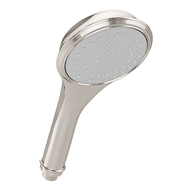Click here to see Toto TS112F51#PN TOTO Classic Series 5in Round Single-Function Hand Shower, Air Injected Aero Technology, 2.5 GPM, Polished Nickel - TS112F51#PN
