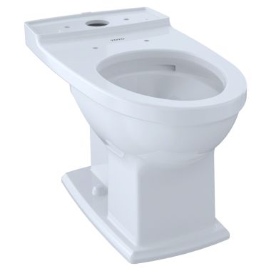 Click here to see Toto CT494CEFG#01 Toto Connelly Universal Height Elongated Toilet Bowl with CeFiONtect, Cotton White - CT494CEFG#01