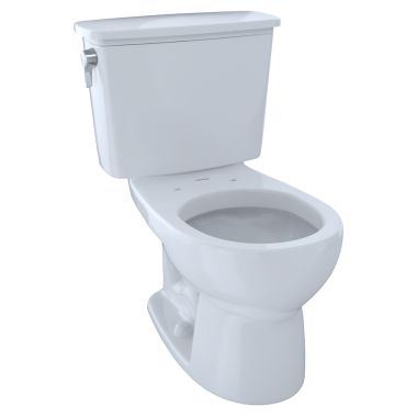 Click here to see Toto CST743EN#01 TOTO Eco Drake Transitional Two-Piece Round 1.28 GPF Toilet, Cotton White - CST743EN#01