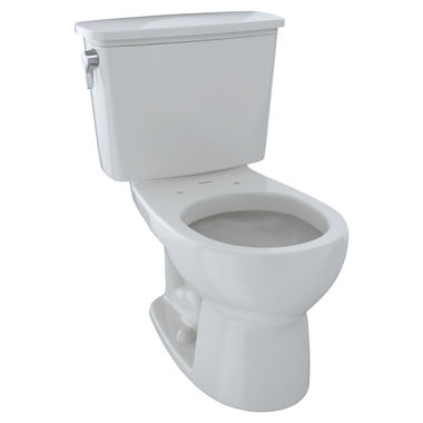 Click here to see Toto CST743EN#11 TOTO Eco Drake Transitional Two-Piece Round 1.28 GPF Toilet, Colonial White - CST743EN#11