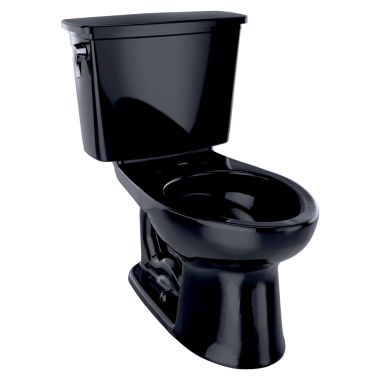 Click here to see Toto CST744ELN#51 TOTO Eco Drake Transitional Two-Piece Elongated 1.28 GPF ADA Compliant Toilet, Ebony - CST744ELN#51