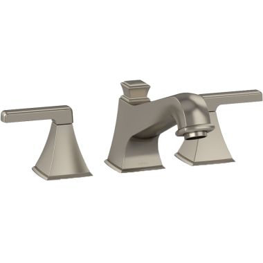 Click here to see Toto TB211DD#BN TOTO Keane Two-Handle Three-Hole Roman Tub Faucet Trim, Low-Arc Spout, Lever Handles, ADA-Compliant, Brushed Nickel - TB211DD#BN