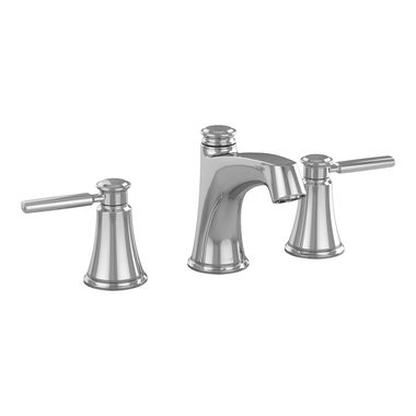 Click here to see Toto TL211DD#CP TOTO Keane Two-Handle Widespread Bathroom Sink Faucet with Metal Pop-Up, 1.5 GPM, Three-Hole, Lever Handles, Pivoting Aerator, Polished Chrome - TL211DD#CP
