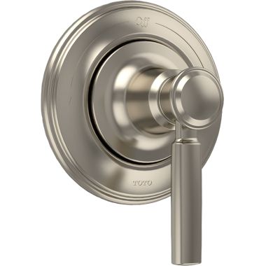 Click here to see Toto TS211D#BN TOTO Keane 2-Way Diverter Valve Trim w/ Off, Lever Handle, Brushed Nickel - TS211D#BN