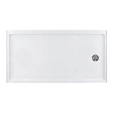 Click here to see Swanstone SR03260RM.130 Swanstone SR-3260R-130 Ice Retro-Fit Floor with Left Fit-Flo Drain