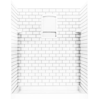 Click here to see Swanstone SSST369601.010 Swanstone SSST-3696-1-010 Subway Tile Wall Panel, 36