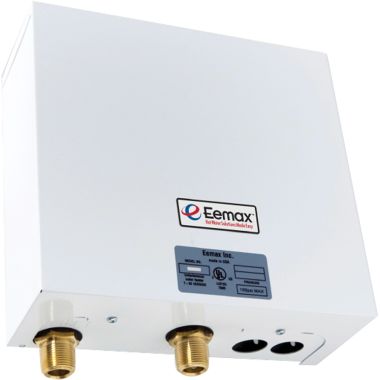 Click here to see Eemax EX023240T2-EE EEMax EX023240T2-EE Series 2 Commercial Electric Tankless Water Heater, Parallel, 23kW, 240v, 4 gpm, Eye Wash