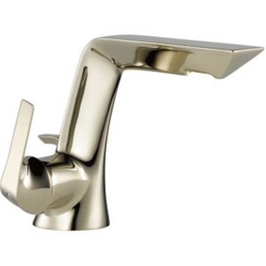 Click here to see Brizo 65050LF-PN Brizo Sotria Single-Handle Brilliance Polished Nickel Bathroom Faucet with Metal Pop-Up, 1.5 GPM, Single-Hole, Ceramic Cartridge - 65050LF-PN