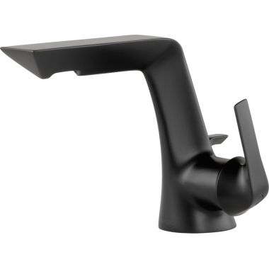 Click here to see Brizo 65050LF-BL Brizo Sotria Single-Handle Matte Black Bathroom Faucet with Metal Pop-Up, 1.5 GPM, Single-Hole, Ceramic Cartridge - 65050LF-BL