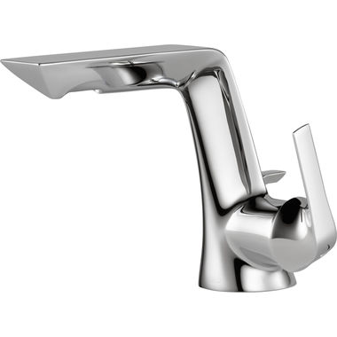 Click here to see Brizo 65050LF-PC Brizo Sotria Single-Handle Polished Chrome Bathroom Faucet with Metal Pop-Up, 1.5 GPM, Single-Hole, Ceramic Cartridge - 65050LF-PC