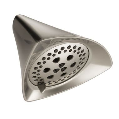 Click here to see Brizo 87450-NK Brizo Sotria Brilliance Luxe Nickel 5.5in H2Okinetic Raincan Shower Head, 5-Function, 1.75 GPM - 87450-NK