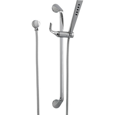 Click here to see Brizo 88750-PC Brizo Sotria Polished Chrome Hand Shower with Slide Bar, H2Okinetic, 1.75 GPM - 88750-PC