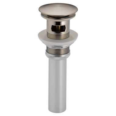 Click here to see Brizo RP72414NK Brizo RP72414NK Luxe Nickel Push Button Pop-Up with Overflow