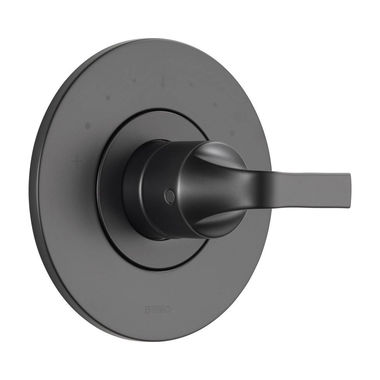 Click here to see Brizo T66T050-BL Brizo Sotria Matte Black Thermostatic Temperature Valve Only Trim - T66T050-BL